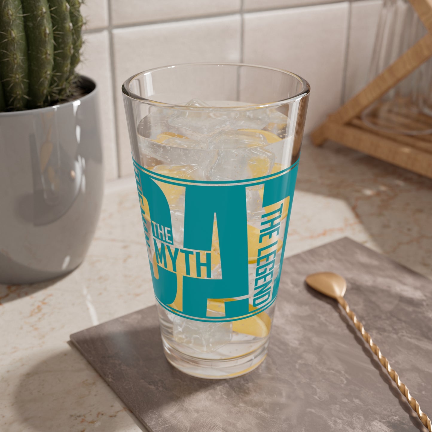 Man, Myth, Legend 16 oz Pint Glass
