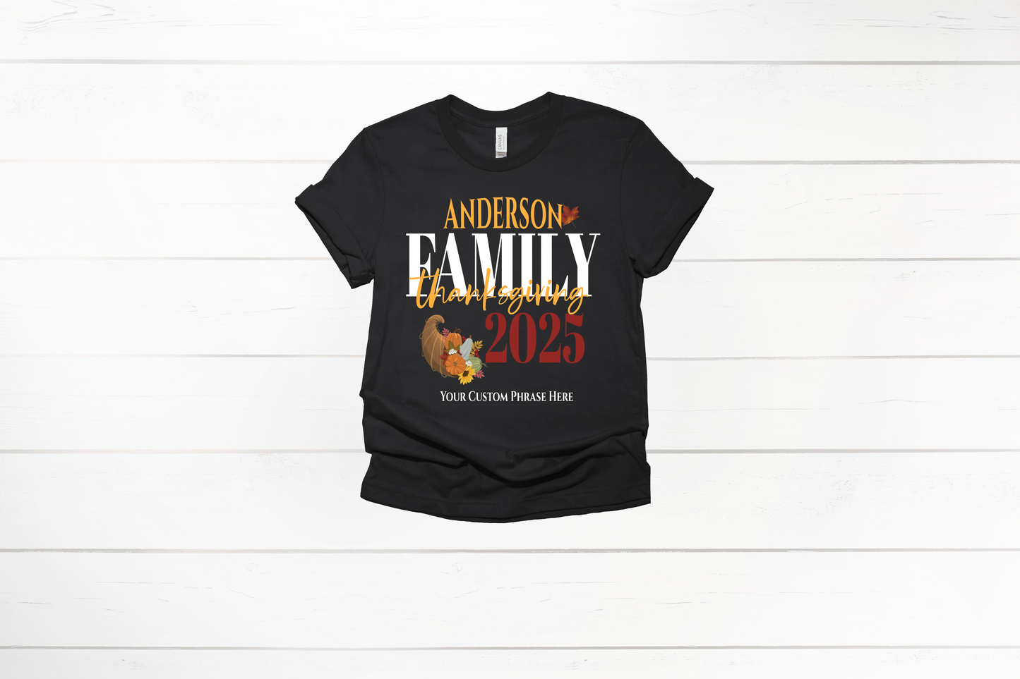 Personalized Family Thanksgiving Shirt/Sweater