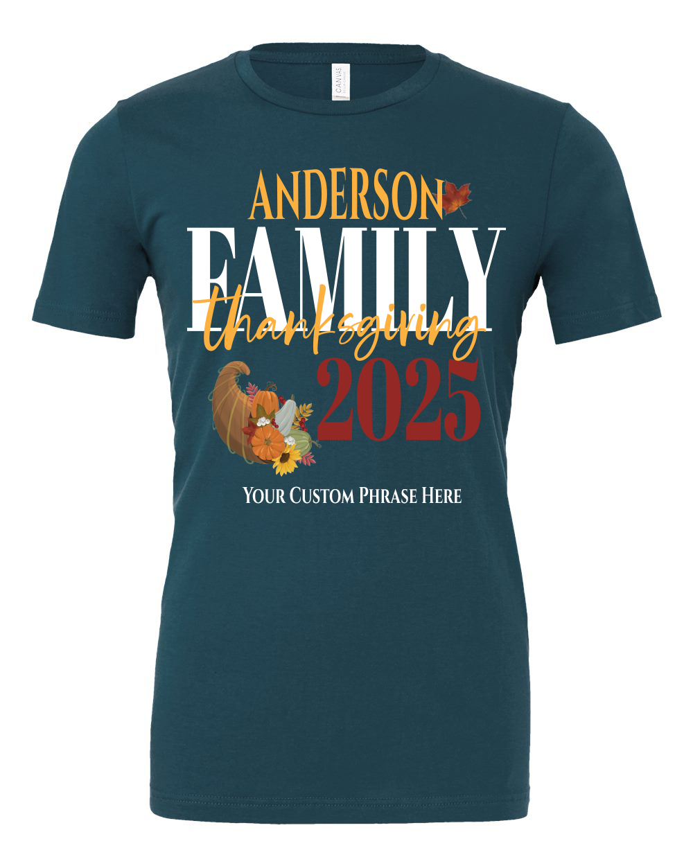 Personalized Family Thanksgiving Shirt/Sweater