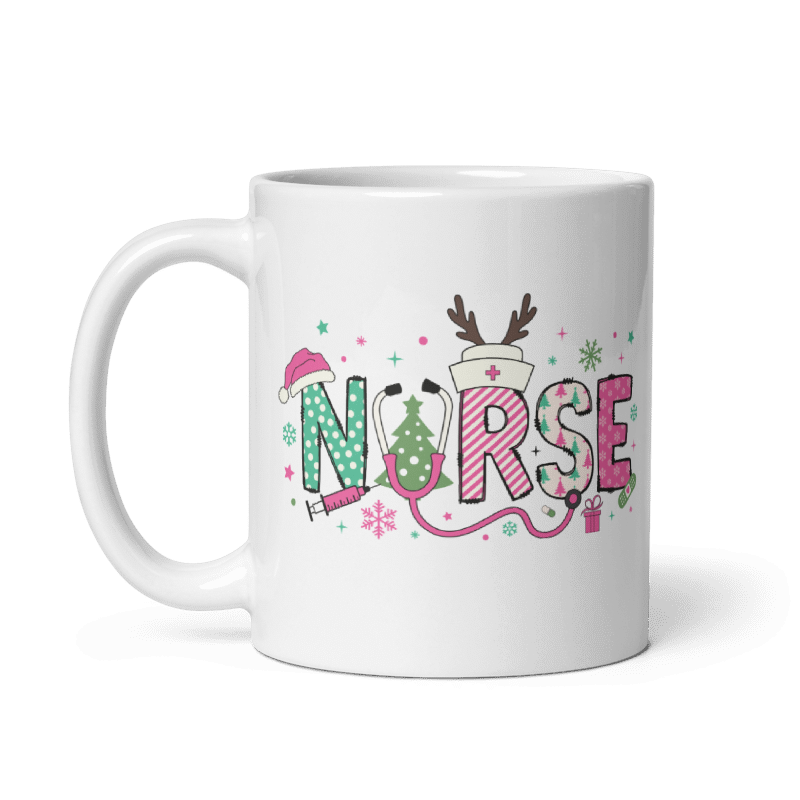 Christmas Coquette Bow Mugs