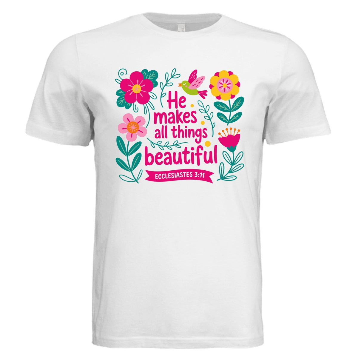 All Things Beautiful Tee - 19g649mnz5becr - PhreeDom by Design