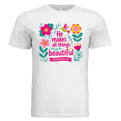 All Things Beautiful Tee - 19g649mnz5becr - PhreeDom by Design