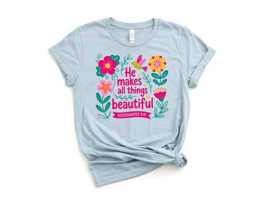 All Things Beautiful Tee - 2mo0408p0 - PhreeDom by Design