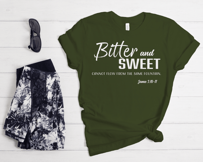Bitter and Sweet SLEEK Tee -  - PhreeDom by Design