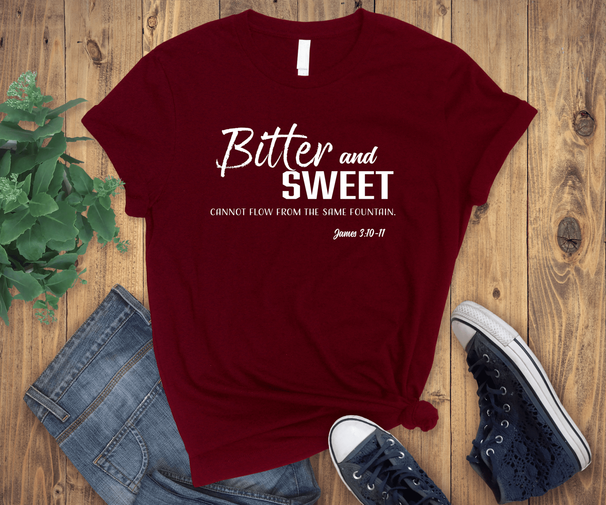Bitter and Sweet SLEEK Tee -  - PhreeDom by Design