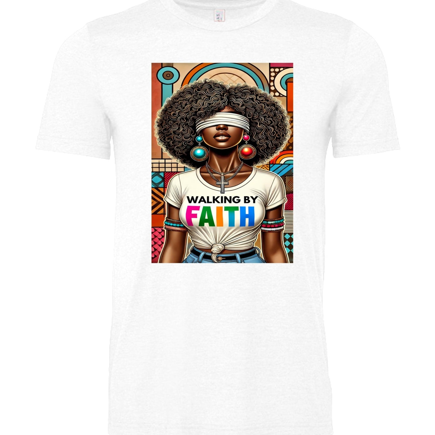 By Faith Women's Short Sleeve Tee - 2mpzmzt16 - PhreeDom by Design
