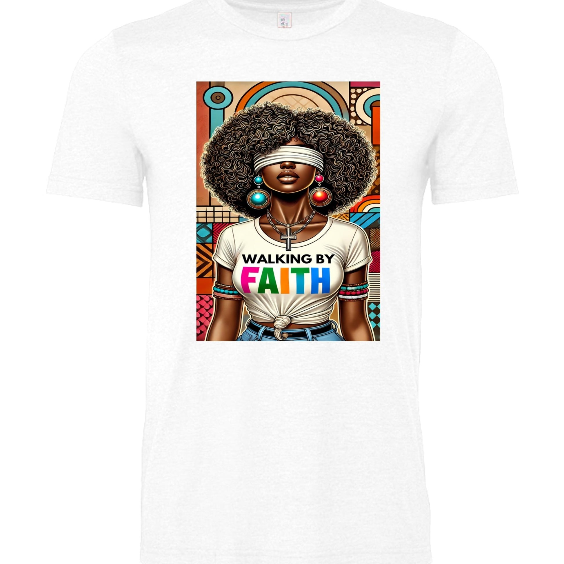 By Faith Women's Short Sleeve Tee - 2mpzmzt16 - PhreeDom by Design