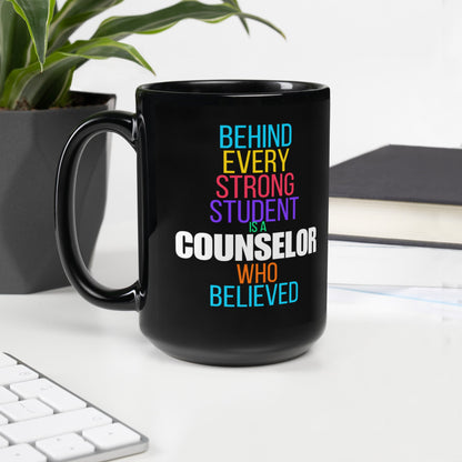 Counselor Who Believed Black Ceramic Mug - 4239015_9324 - PhreeDom by Design