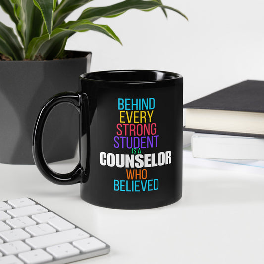 Counselor Who Believed Black Ceramic Mug - 4239015_9323 - PhreeDom by Design