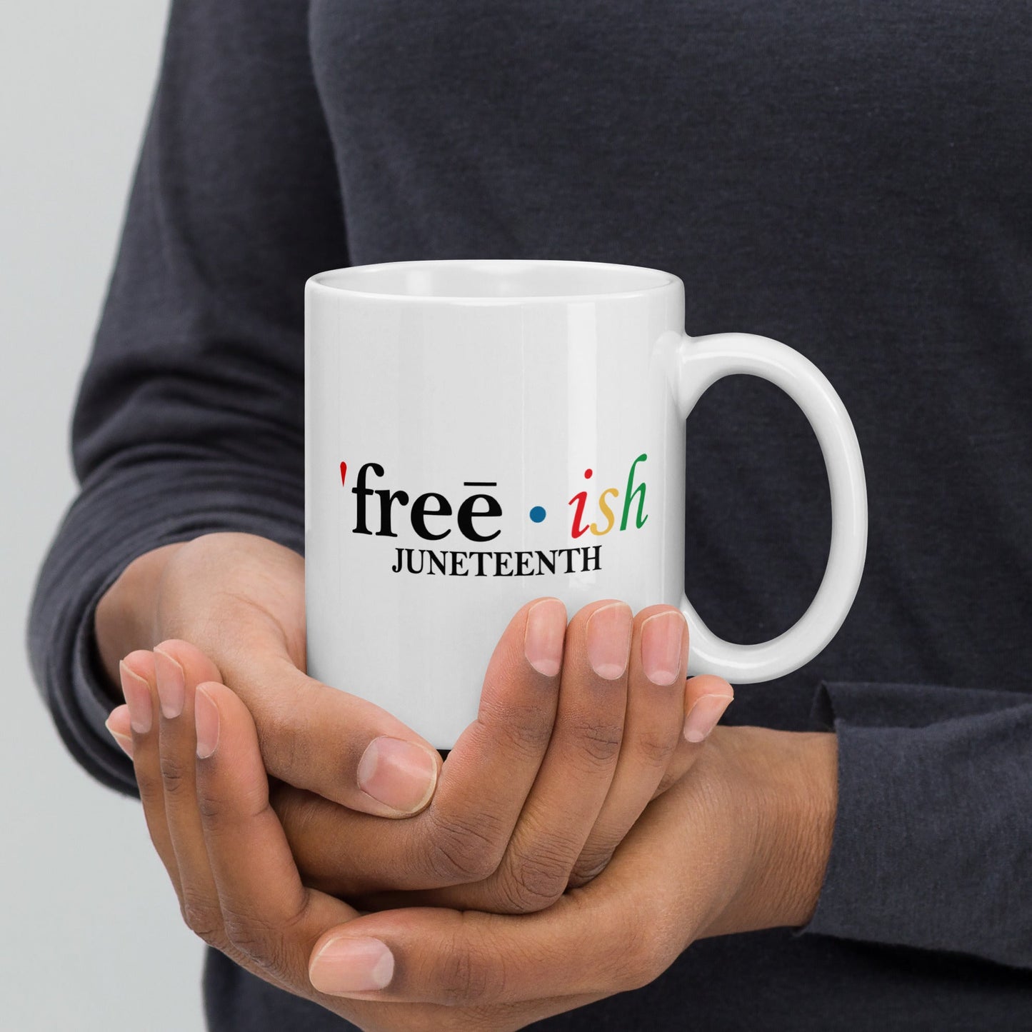 free-ISH Juneteenth Ceramic Mug - Mug - 4868201_1320 - PhreeDom by Design