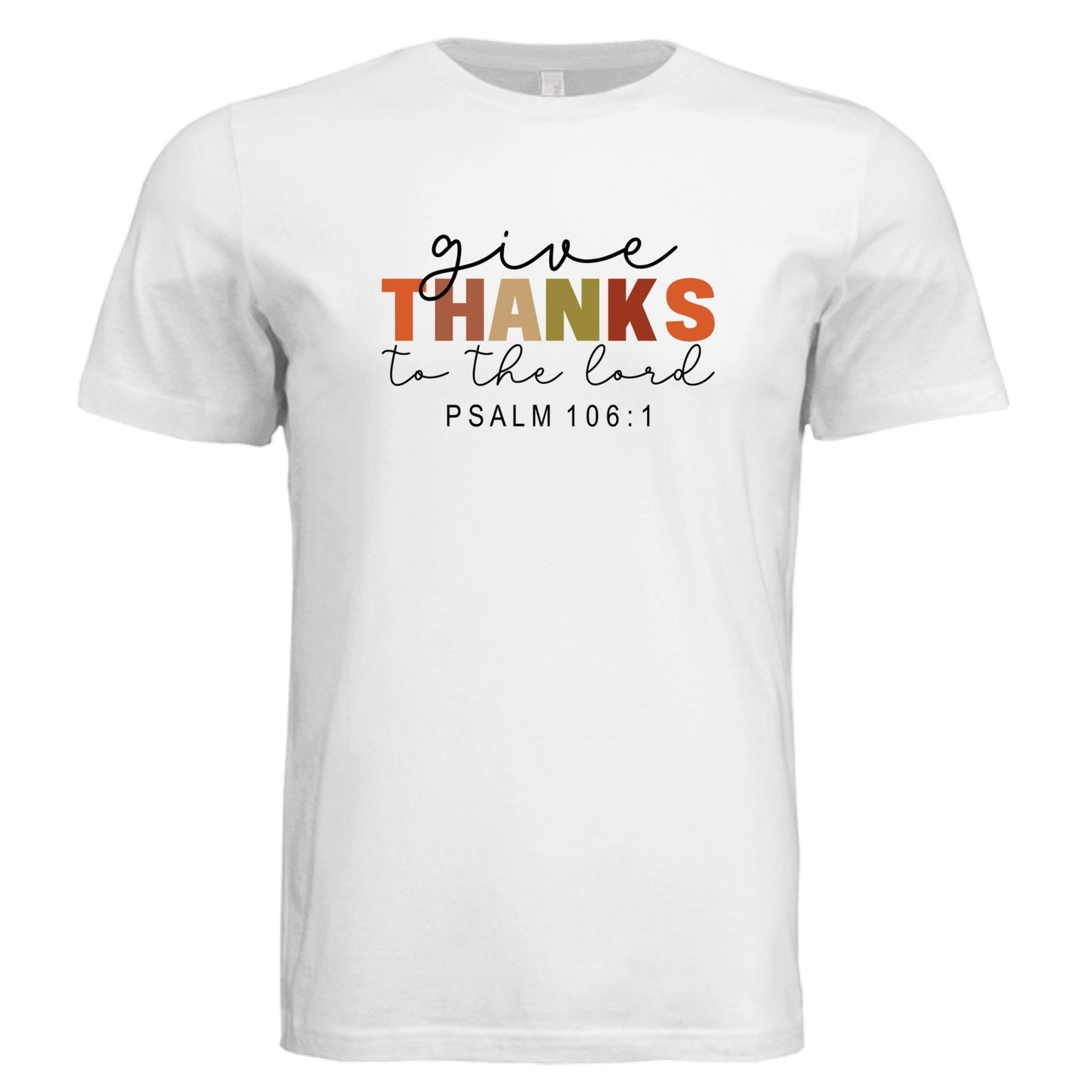 Give Thanks Tee - 19g649mg56heg3 - PhreeDom by Design