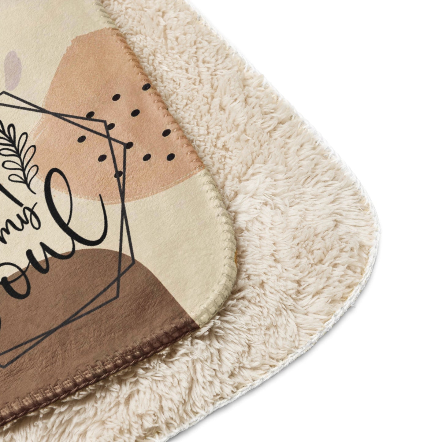 It Is Well Sherpa blanket - 2345882_17483 - PhreeDom by Design