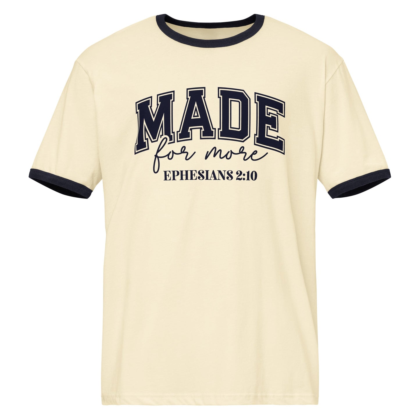 Made for More Ringer Tee - Shirts - 1639209_24482 - PhreeDom by Design