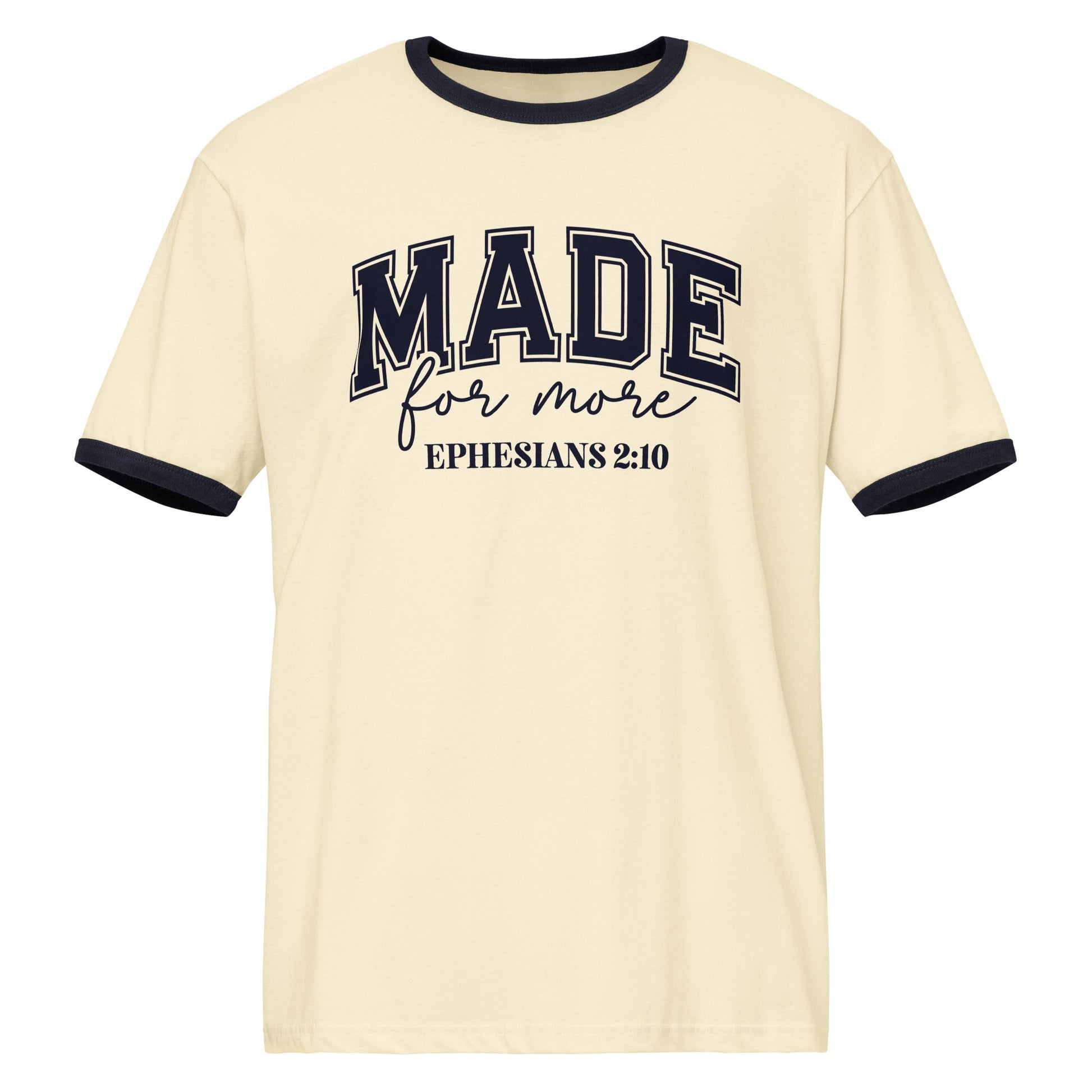 Made for More Ringer Tee - Shirts - 1639209_24482 - PhreeDom by Design