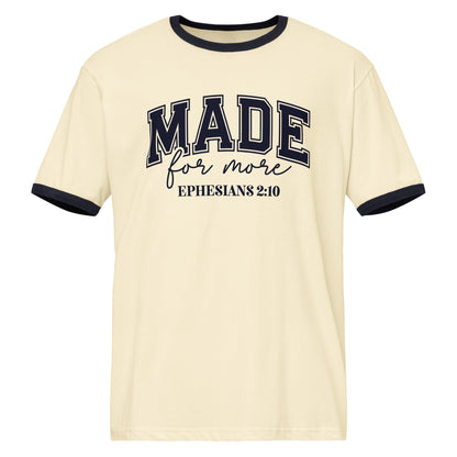 Made for More Ringer Tee - Shirts - 1639209_24482 - PhreeDom by Design