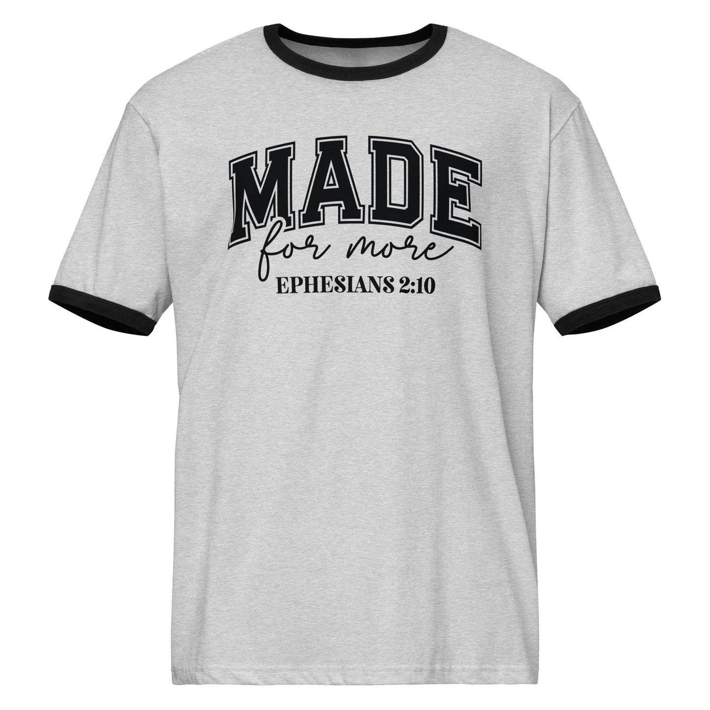 Made for More Ringer Tee - Shirts - 1639209_24479 - PhreeDom by Design