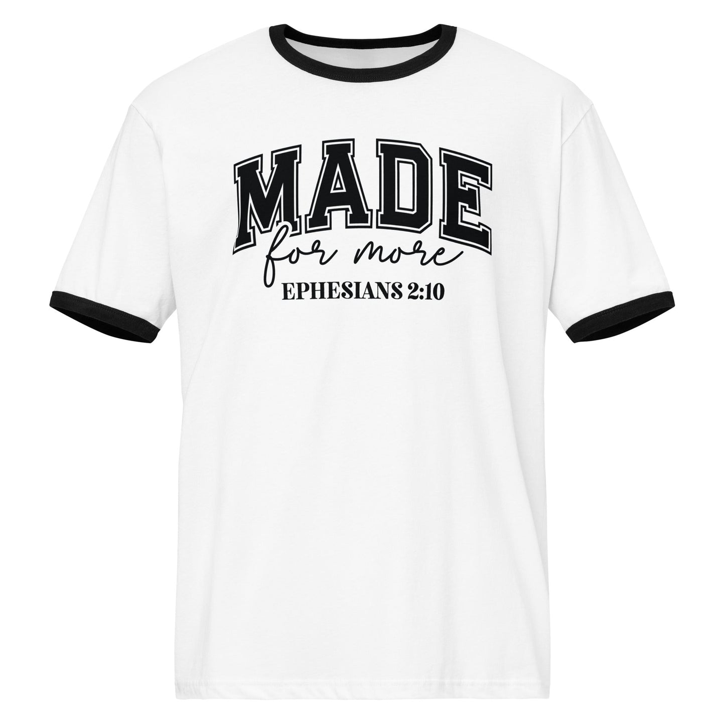 Made for More Ringer Tee - Shirts - 1639209_24483 - PhreeDom by Design