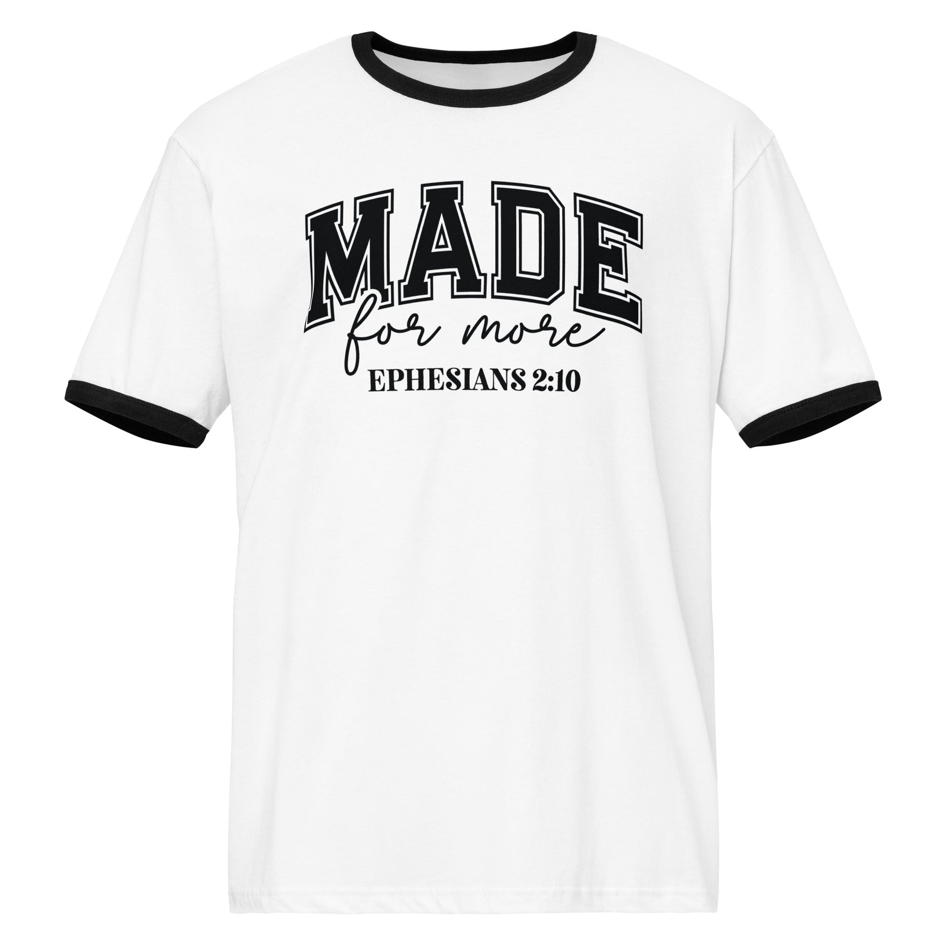 Made for More Ringer Tee - Shirts - 1639209_24483 - PhreeDom by Design