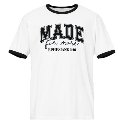 Made for More Ringer Tee - Shirts - 1639209_24483 - PhreeDom by Design