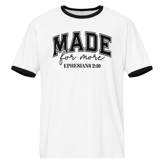 Made for More Ringer Tee - Shirts - 1639209_24483 - PhreeDom by Design