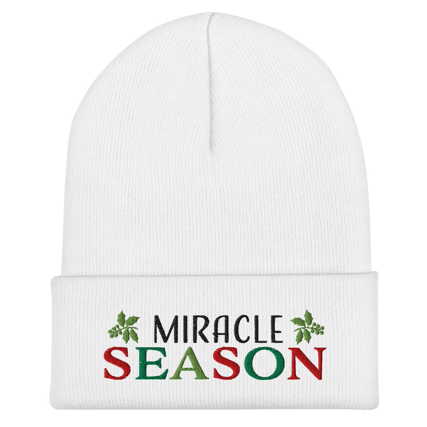 Miracle Season Embroidered Beanie - 3245064_8938 - PhreeDom by Design