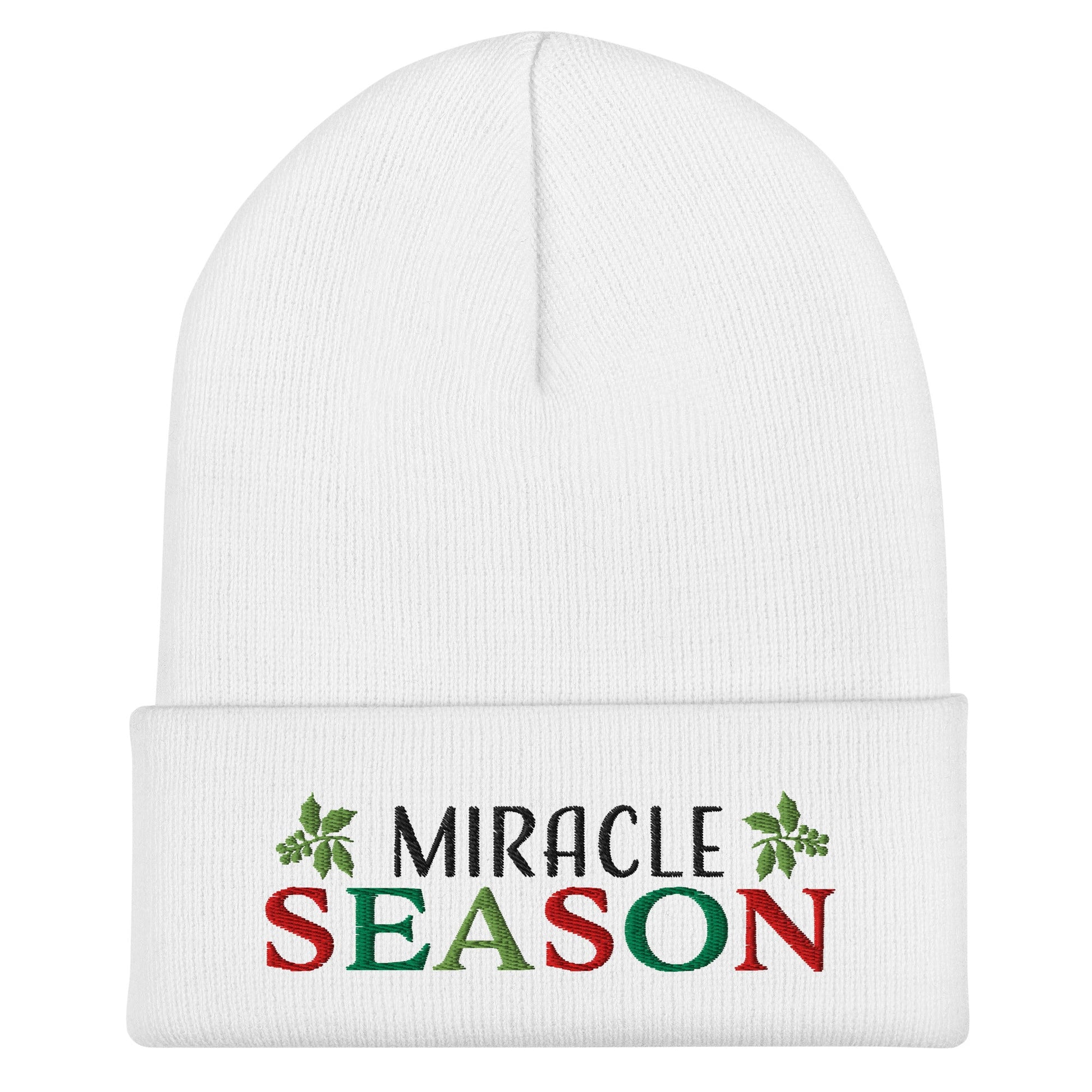 Miracle Season Embroidered Beanie - 3245064_8938 - PhreeDom by Design