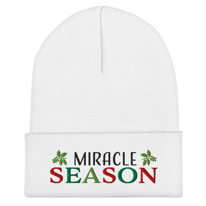 Miracle Season Embroidered Beanie - 3245064_8938 - PhreeDom by Design