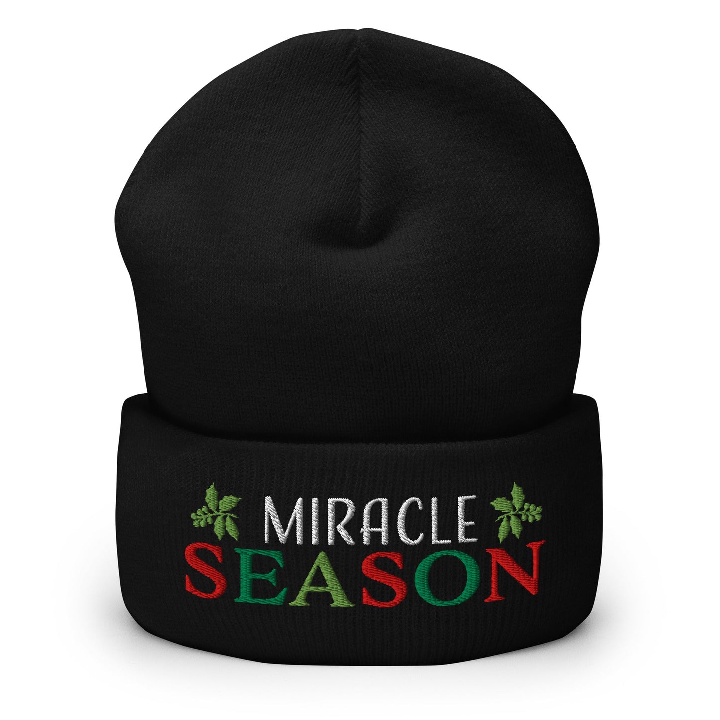 Miracle Season Embroidered Beanie - 3245064_8936 - PhreeDom by Design