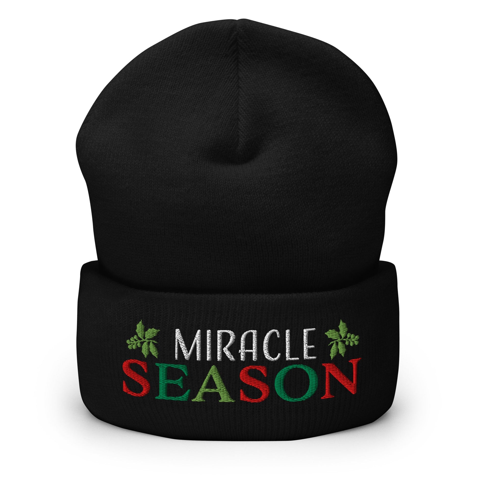 Miracle Season Embroidered Beanie - 3245064_8936 - PhreeDom by Design