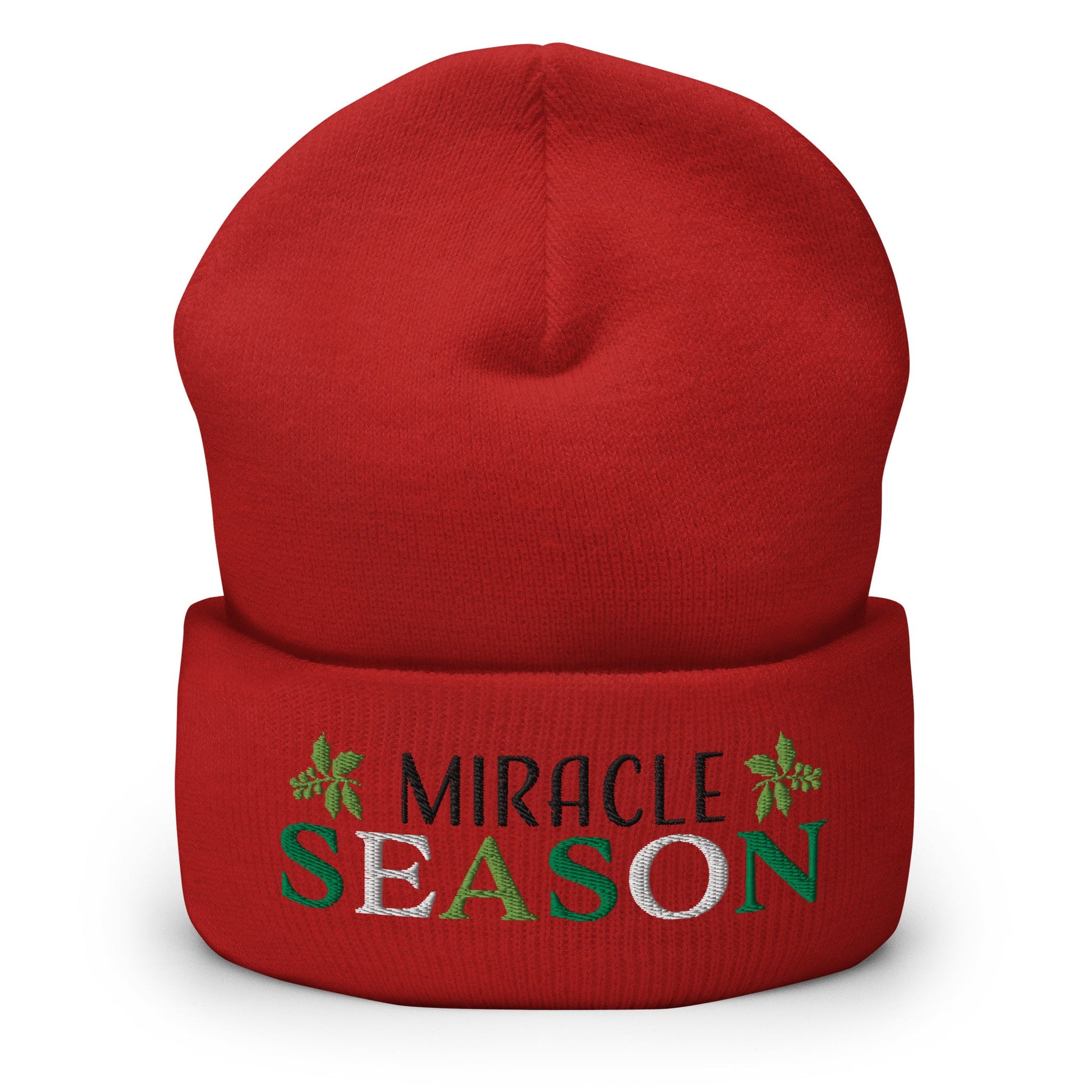 Miracle Season Embroidered Beanie - 3245064_8939 - PhreeDom by Design