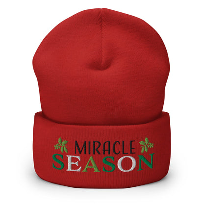Miracle Season Embroidered Beanie - 3245064_8939 - PhreeDom by Design
