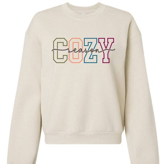 Bone - FRONT Cozy Season Boxy Sweater