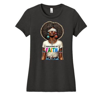 Plain By Faith Women's Fitted Tee - Tops - 2mpzv19q5 - PhreeDom by Design