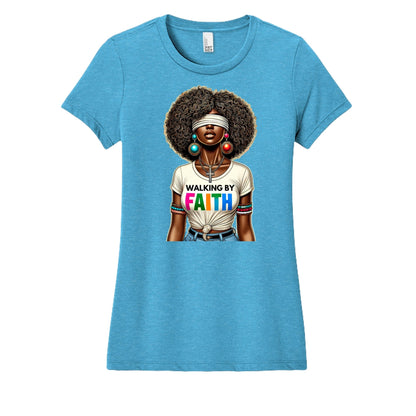 Plain By Faith Women's Fitted Tee - Tops - 2mpzv19pp - PhreeDom by Design