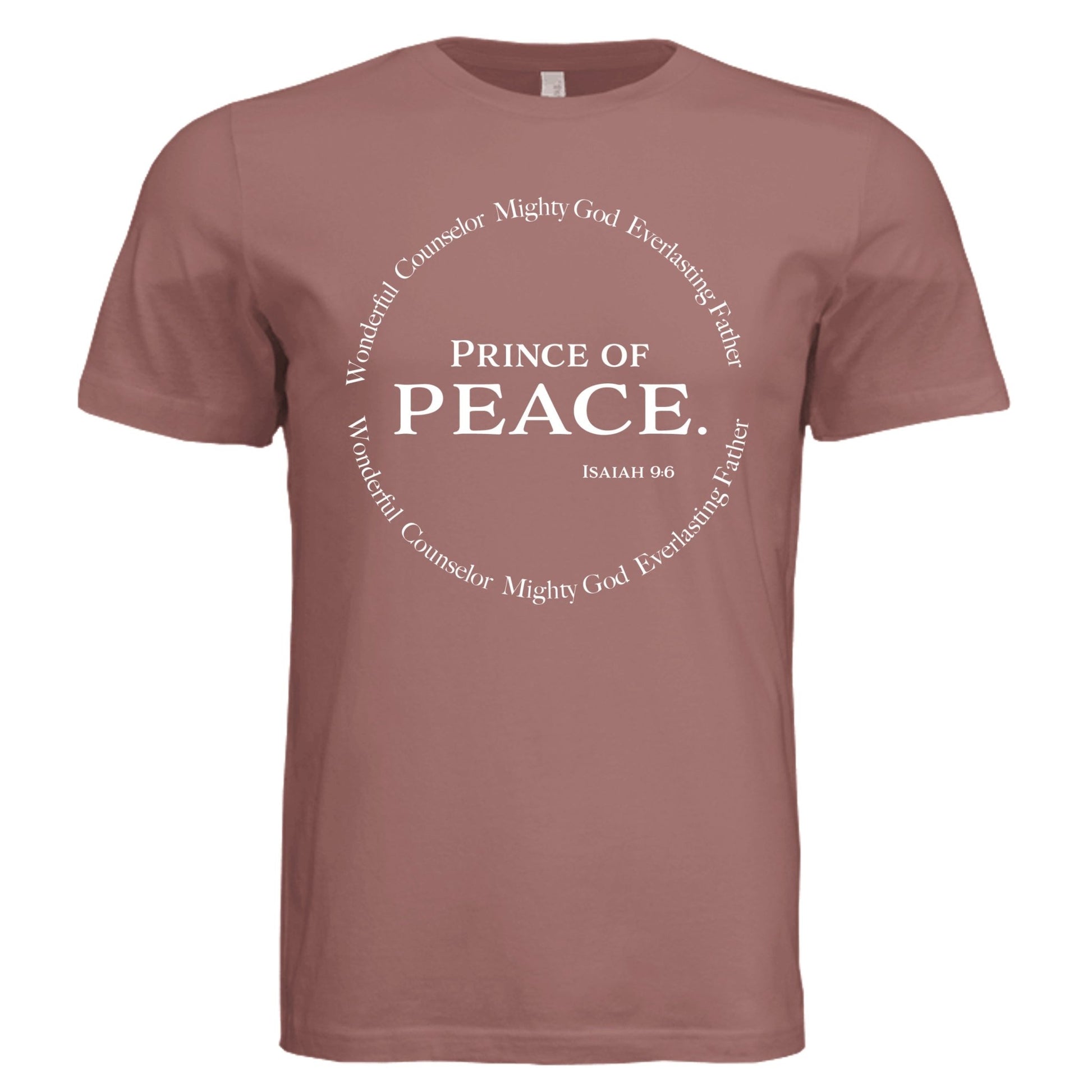 Prince of Peace Tee - Mauve - PhreeDom by Design