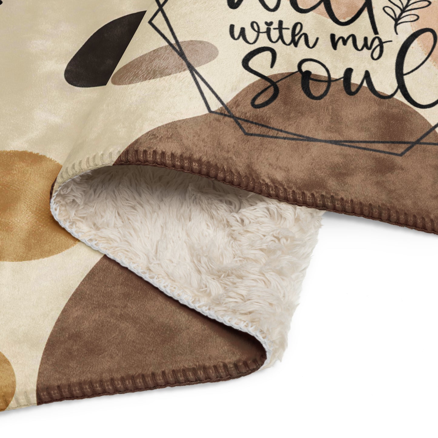 It Is Well Sherpa blanket