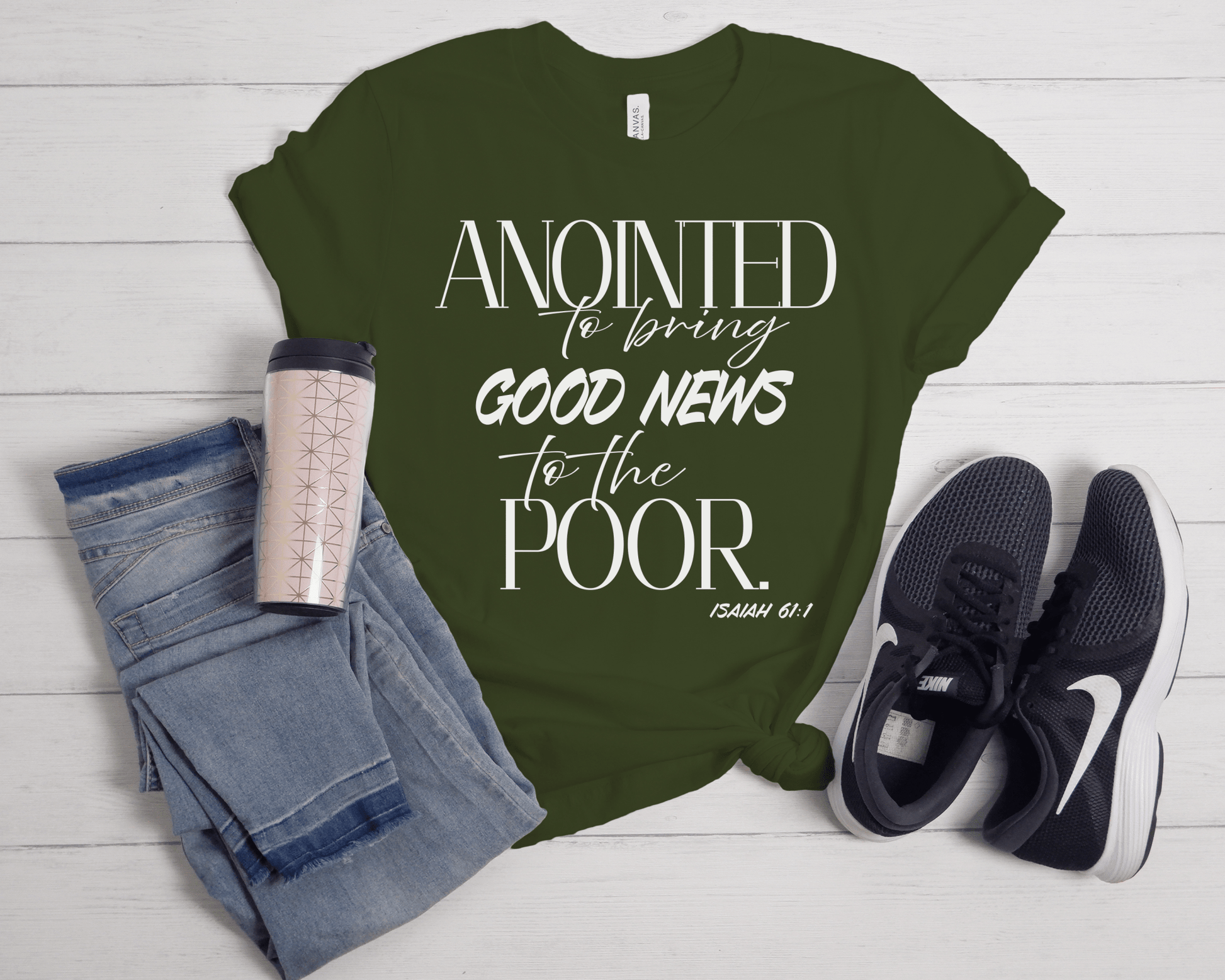The Anointed SLEEK Tee -  - PhreeDom by Design