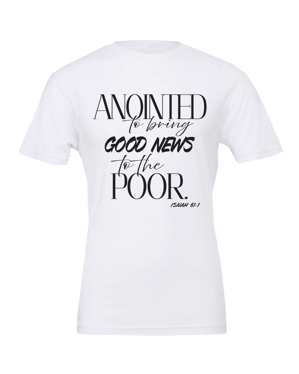 The Anointed SLEEK Tee -  - PhreeDom by Design