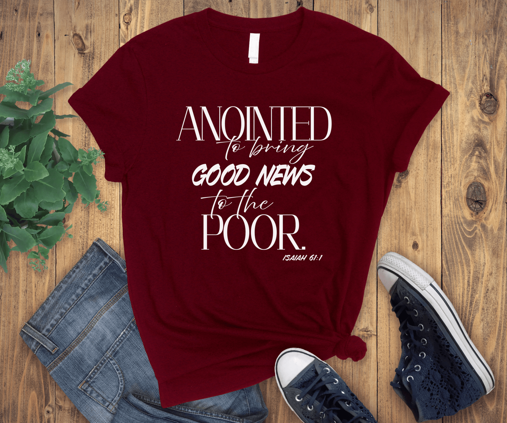 The Anointed SLEEK Tee -  - PhreeDom by Design