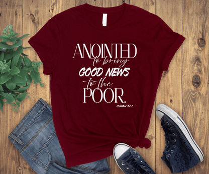 The Anointed SLEEK Tee -  - PhreeDom by Design