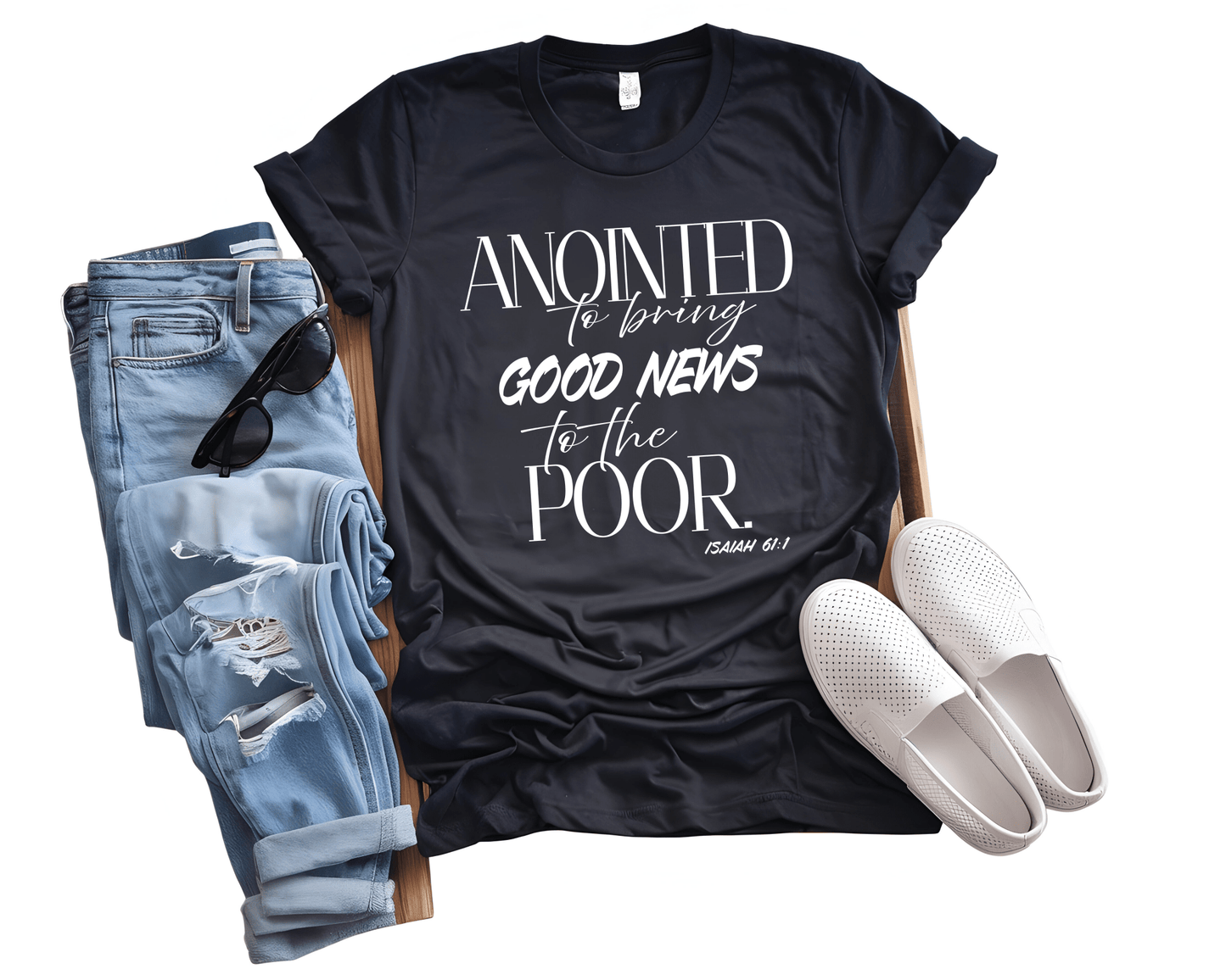 The Anointed SLEEK Tee -  - PhreeDom by Design
