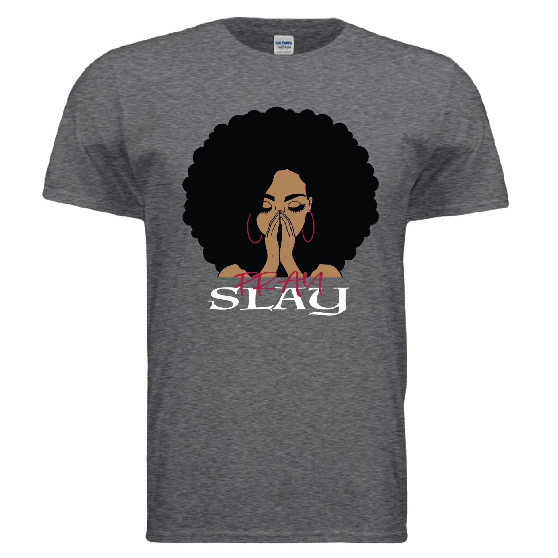 The Pray Slay Women's Tee - Tops - 19g649mg1kwmmf - PhreeDom by Design