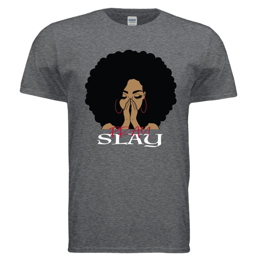 The Pray Slay Women's Tee - Tops - 19g649mg1kwmmf - PhreeDom by Design